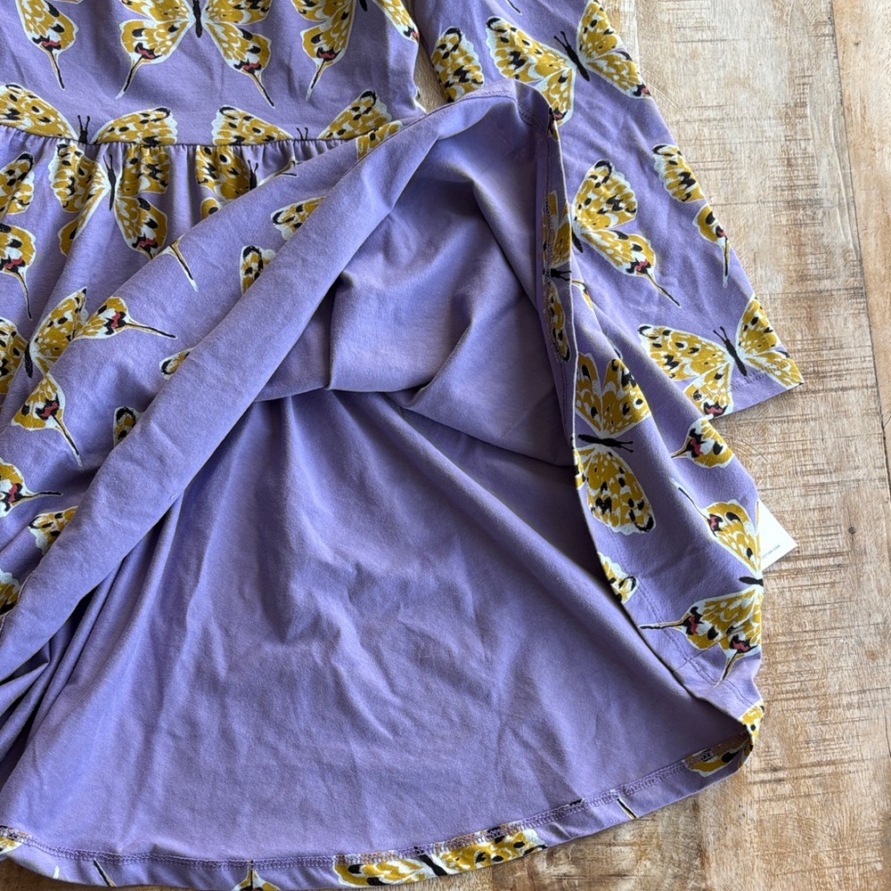 NWT Tea Collection Butterfly Dress size 7 - Picture 4 of 5